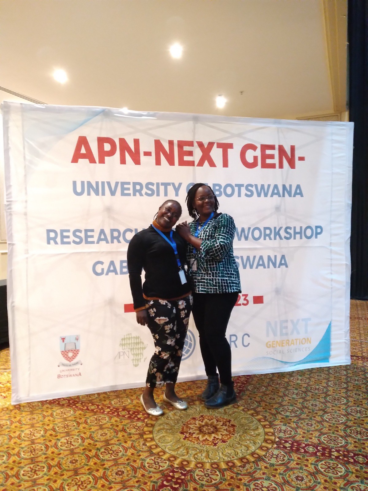 Participants at a research workshop in Botswana