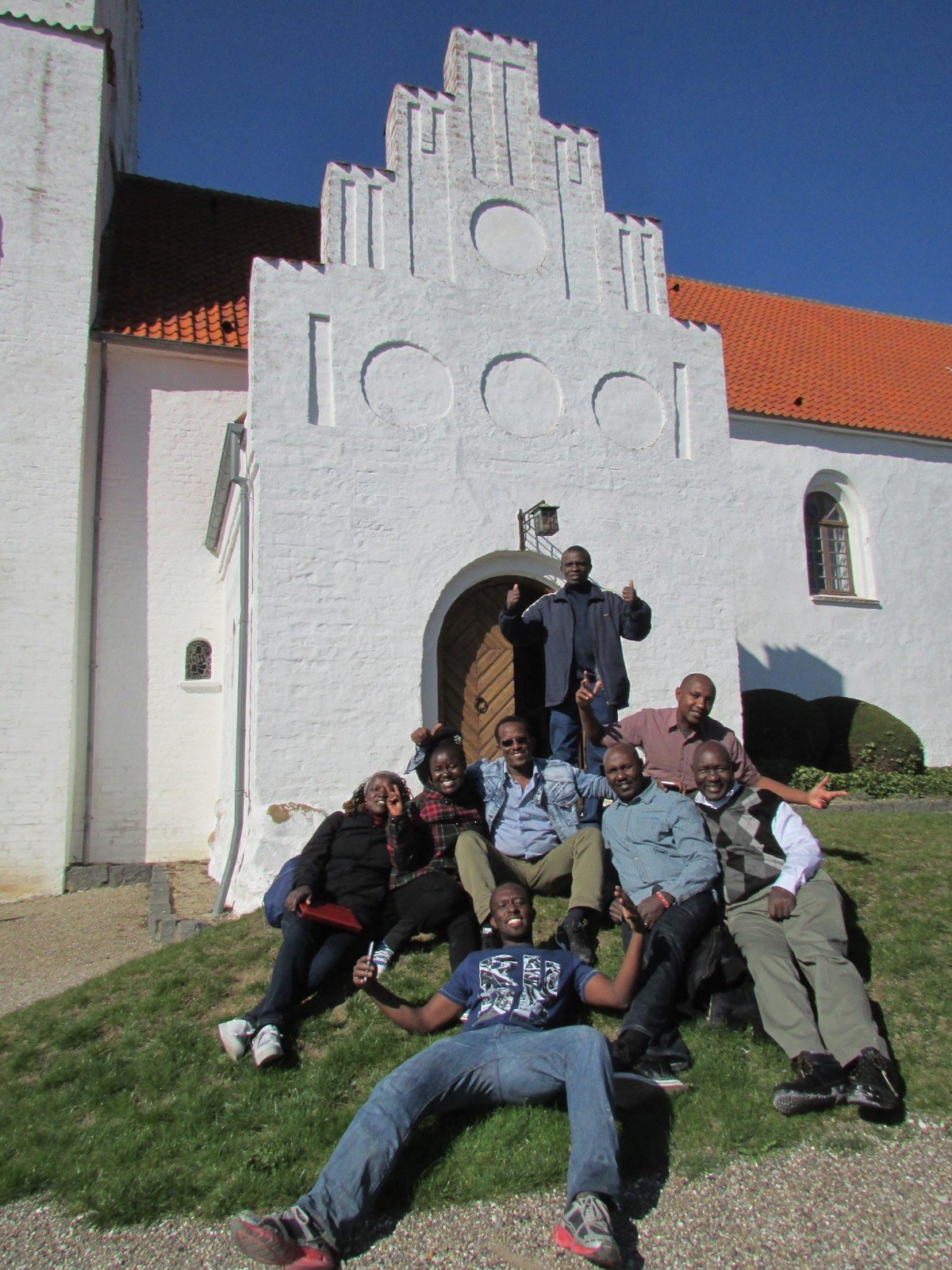 Research collaborators during an international institutional visit